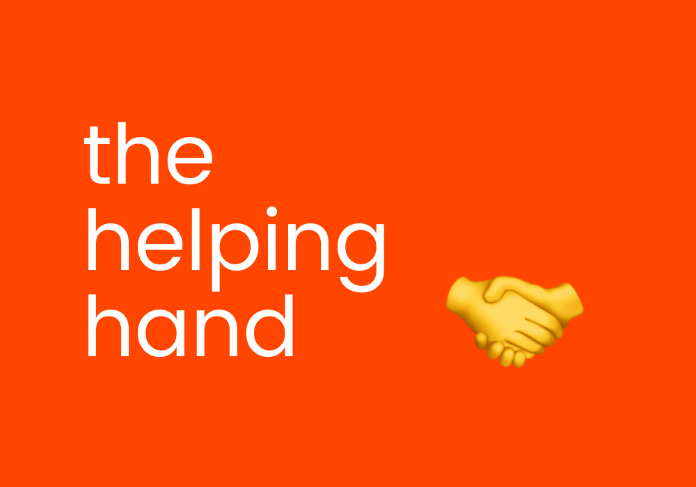 The Helping Hand Web App Thumbnail